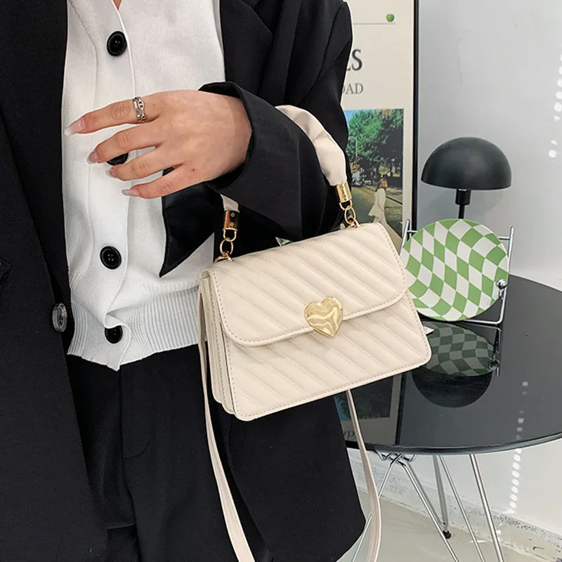 

Top Handle Shoulder Bag for Women Pu Leather Designer Luxury Square Women's Handbag New Large Capacity Fashion Female Bags 2022