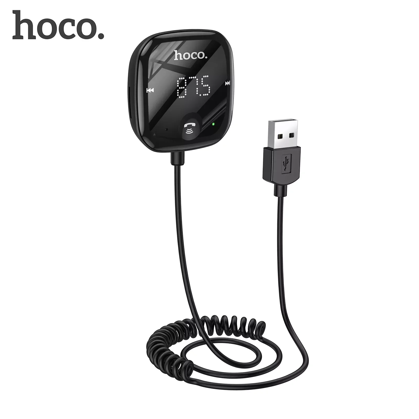 

Автомобильный MP3-плеер HOCO Bluetooth 5,0, FM-передатчик, приемник, TF-карта, воспроизведение без потерь, электронные аксессуары, Bluetooth автомобильный к...