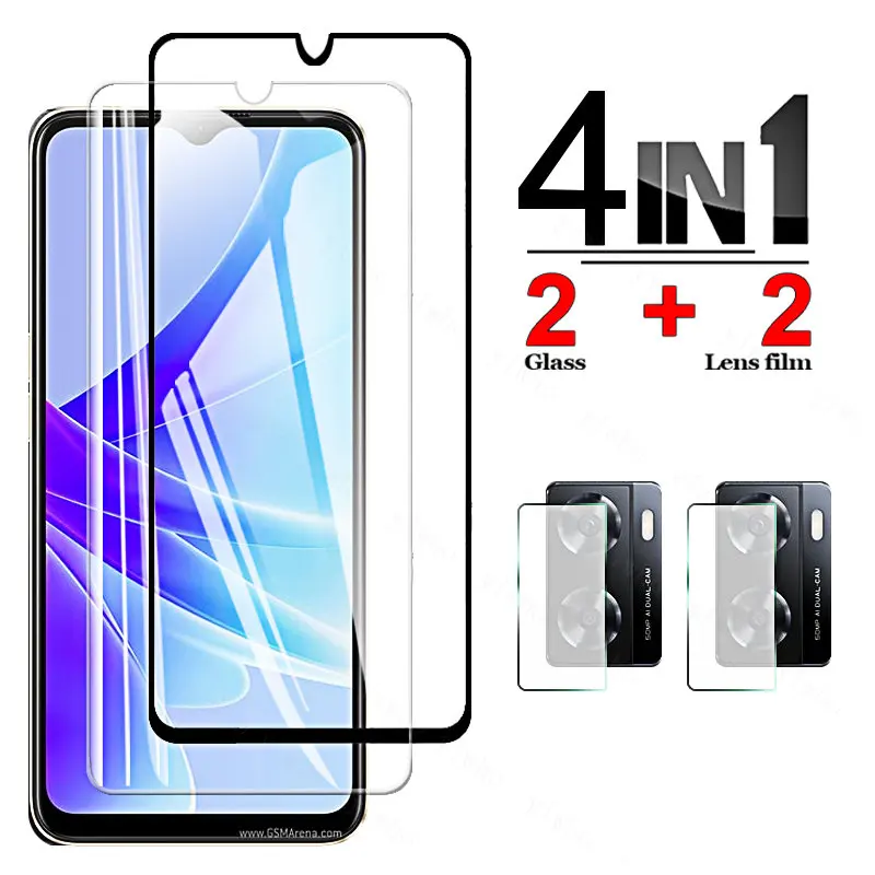 

Закаленное стекло для Oppo, защитная пленка для экрана Oppo A77S A17K A17 A57E A57S A77 A97 A55S A96 A76, Защитное стекло для объектива камеры