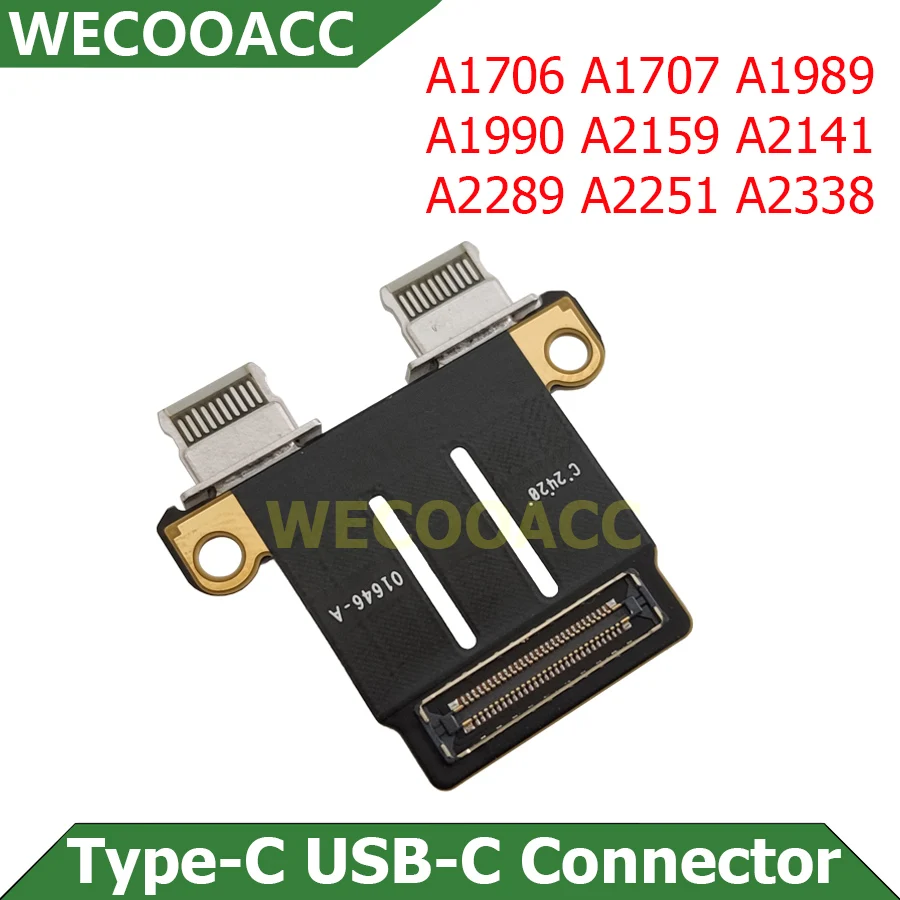 

Разъем питания для Macbook Pro, разъем питания постоянного тока для 13, 15, 16 дюймов, A1989, A1706, A1707, A2159, A2141, A2289, A2251, A1990, 821-01646-A