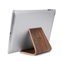 convenient samdi wood anti slip universal phone tablet stand holder for iphone ipad samsung