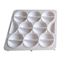 18 hole dumpling mold easy to clean big dumpling press mold lazy manual one time boiled dumpling tool fun kitchen accessories