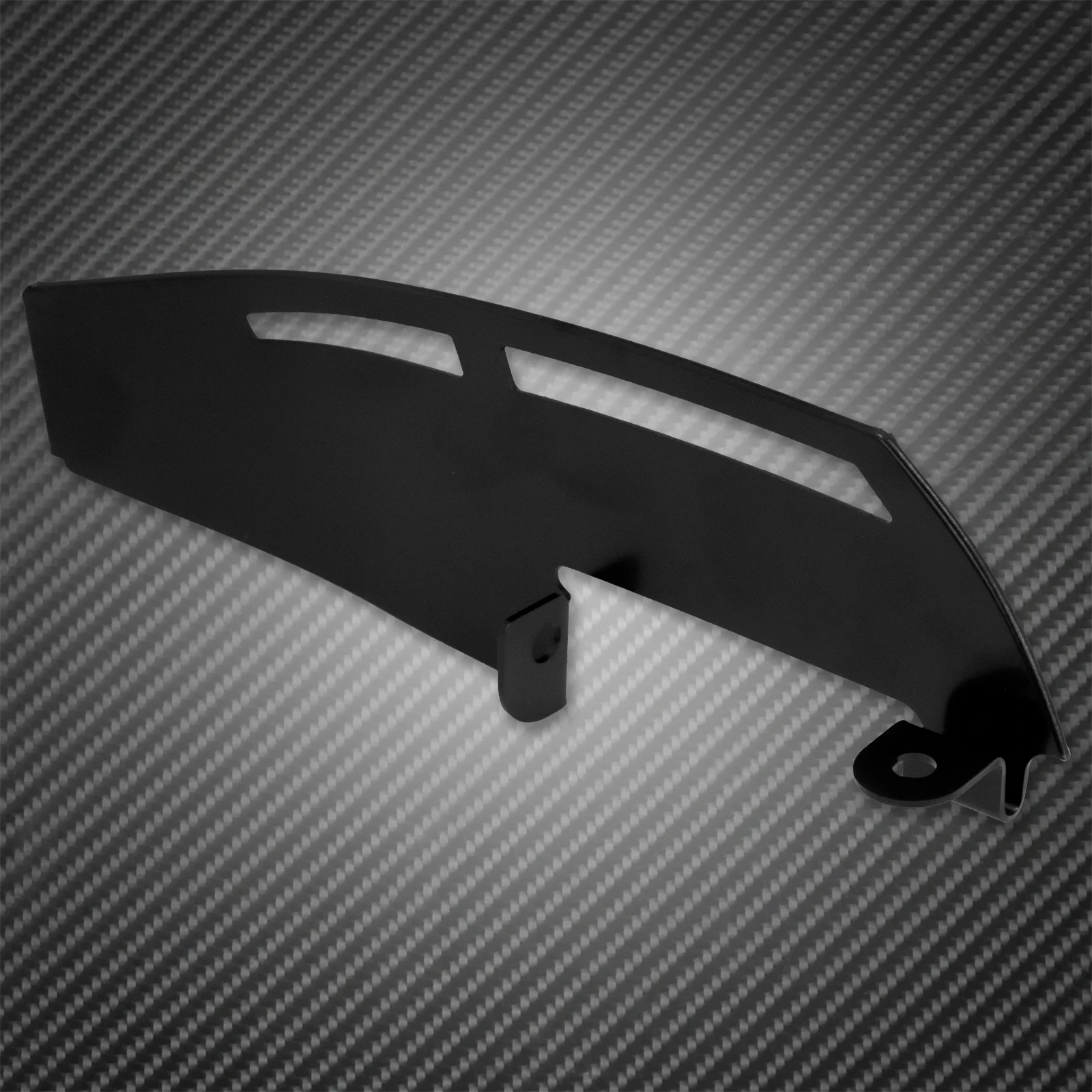 Мотоциклетная доска для водителя черная/хромированная подошва Harley Touring Road King Electra