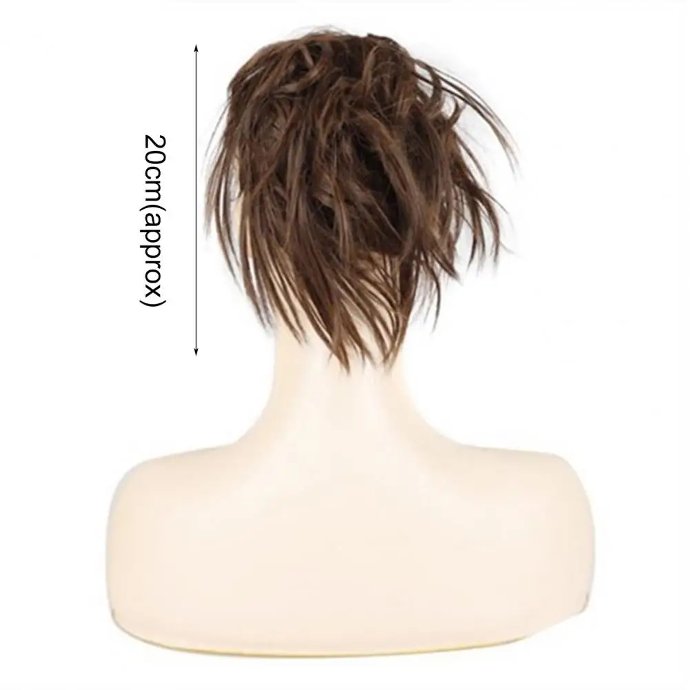 

Уникальный облегающий парик, износостойкий женский парик из высокотемпературного волокна из натуральных волос, шиньон, парик, густые волос...