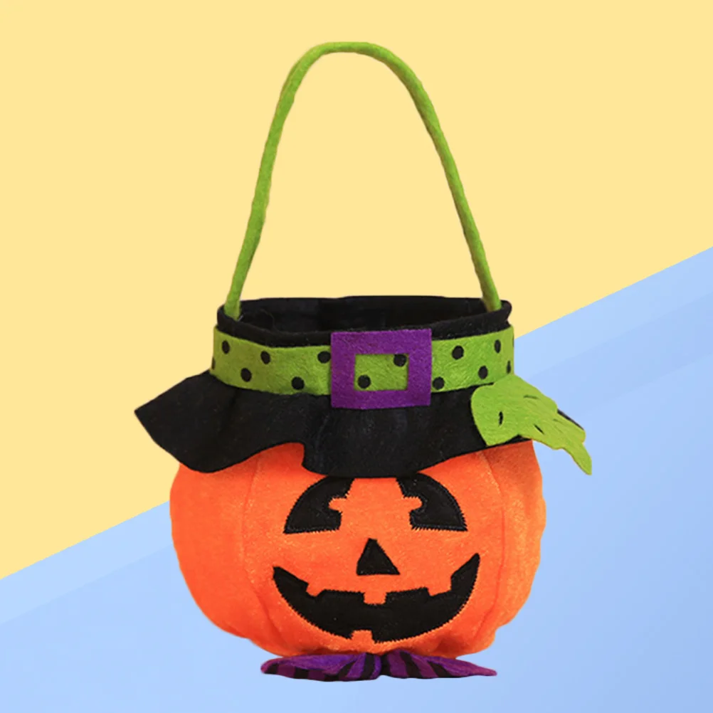Ручная корзина для Хэллоуина с героями мультфильмов сумки портативные складные