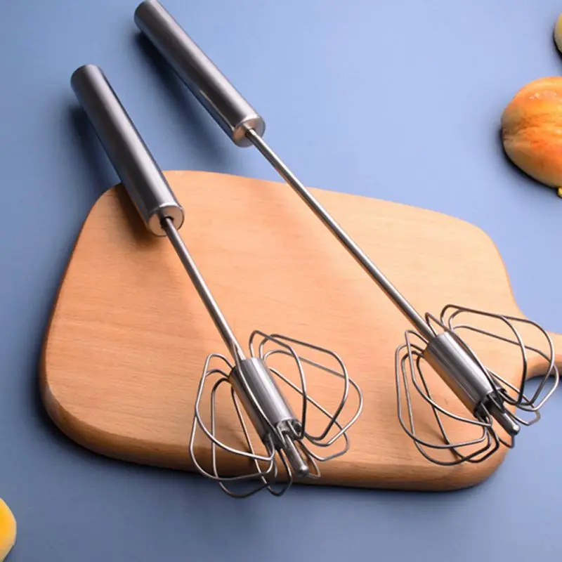 10 Inches High Quality  Stainless Steel Manual Eggbeater Cof