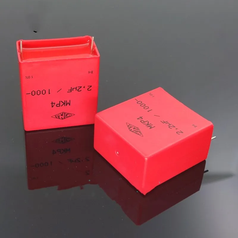 

Free Shipping 2pcs Original German Red Wima Copper Foot Mkp4 2.2uf 1000v