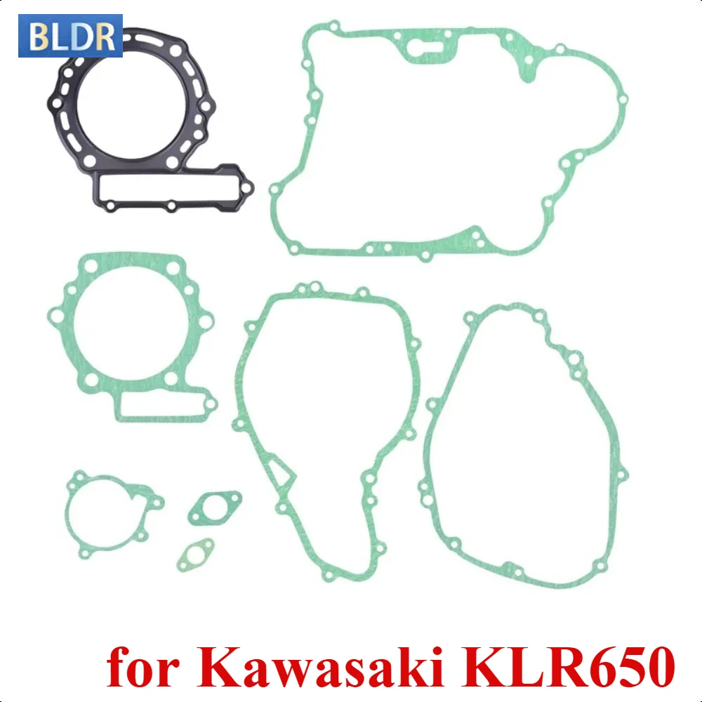 

11004-1158 двигатель мотоцикла, полная головка блока цилиндров, полный коврик для капитального ремонта, средний ремонтный коврик для Kawasaki KLR650 KLR650