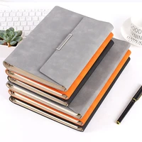 loose leaf notebook sub a5 business leather meeting minutes book wholesale gift notepad