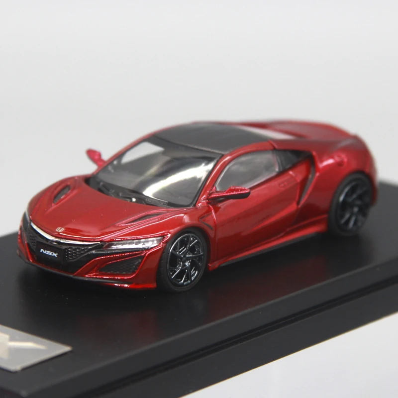 

Модель спортивного автомобиля Honda 1:64 RV, сплав NSX 2 поколения NC1 LCD японский суперкар 2018, коллекция декоративных подарков