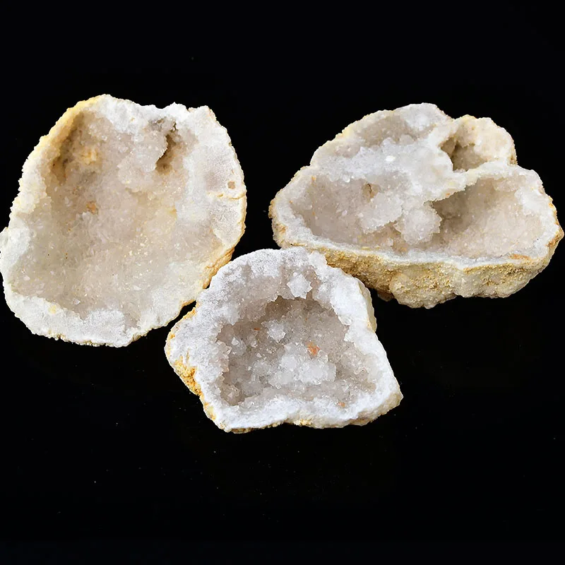 

50-200g Natural Agate Geode Raw Crystal Mineral Energy Healing Crystals Lucky Decor Stone Cluster Cave Collection Specimen