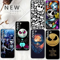 nightmare christmas jack phone case for samsung s22 s21 s20 ultra fe s10 s9 s8 plus 4g 5g s10e s7 edge tpu cover