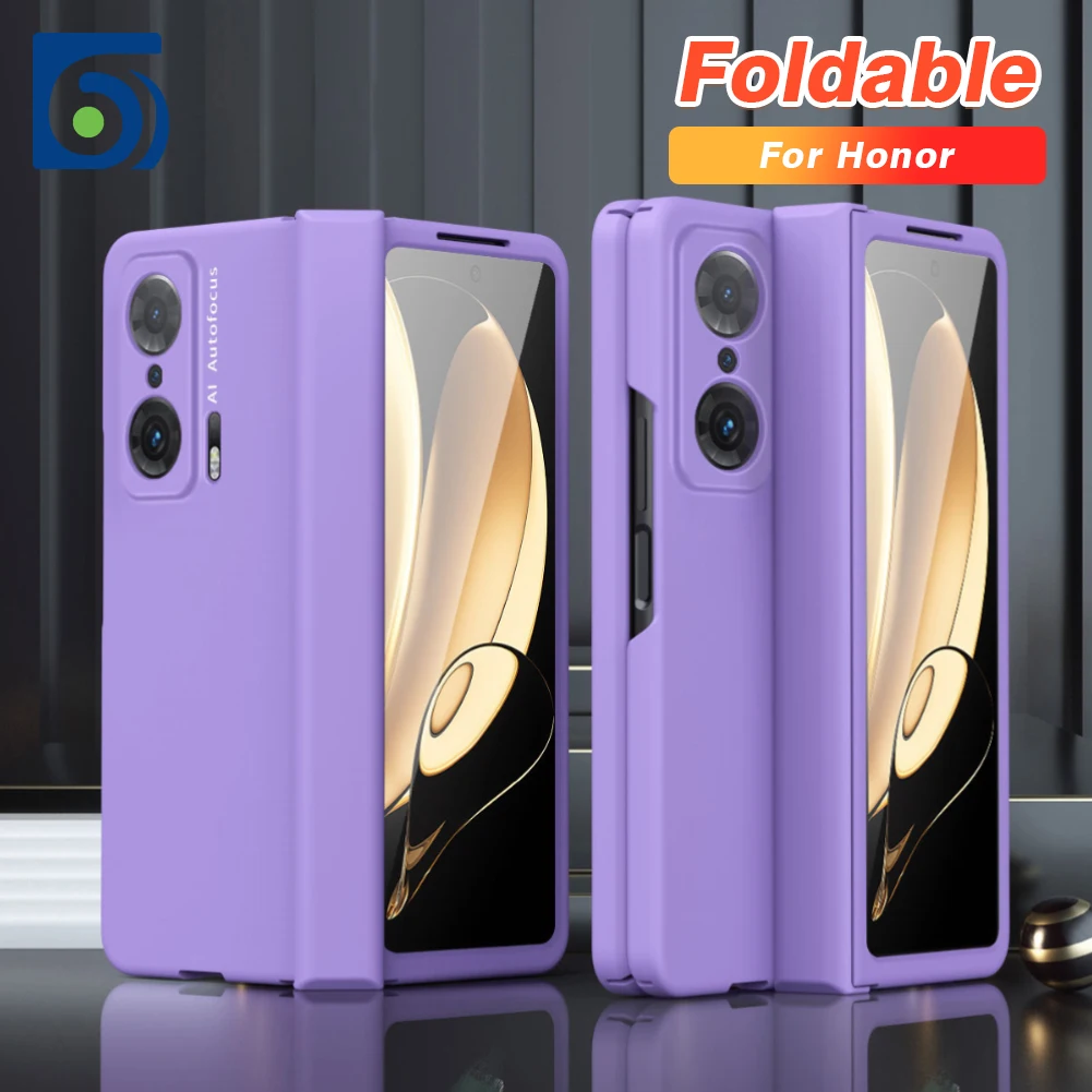 

Byscoon Phone Case For huawei Honor Magic V Case Shockproof Bumper Case With Screen Tempered Glass for Honor Magic V back Cover