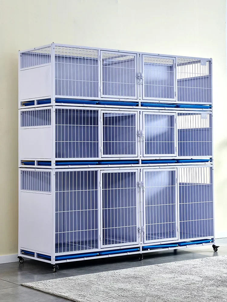 Pet Shop Foster Клетка для разведения Изоляционный дисплей кошек и собак Общая больница