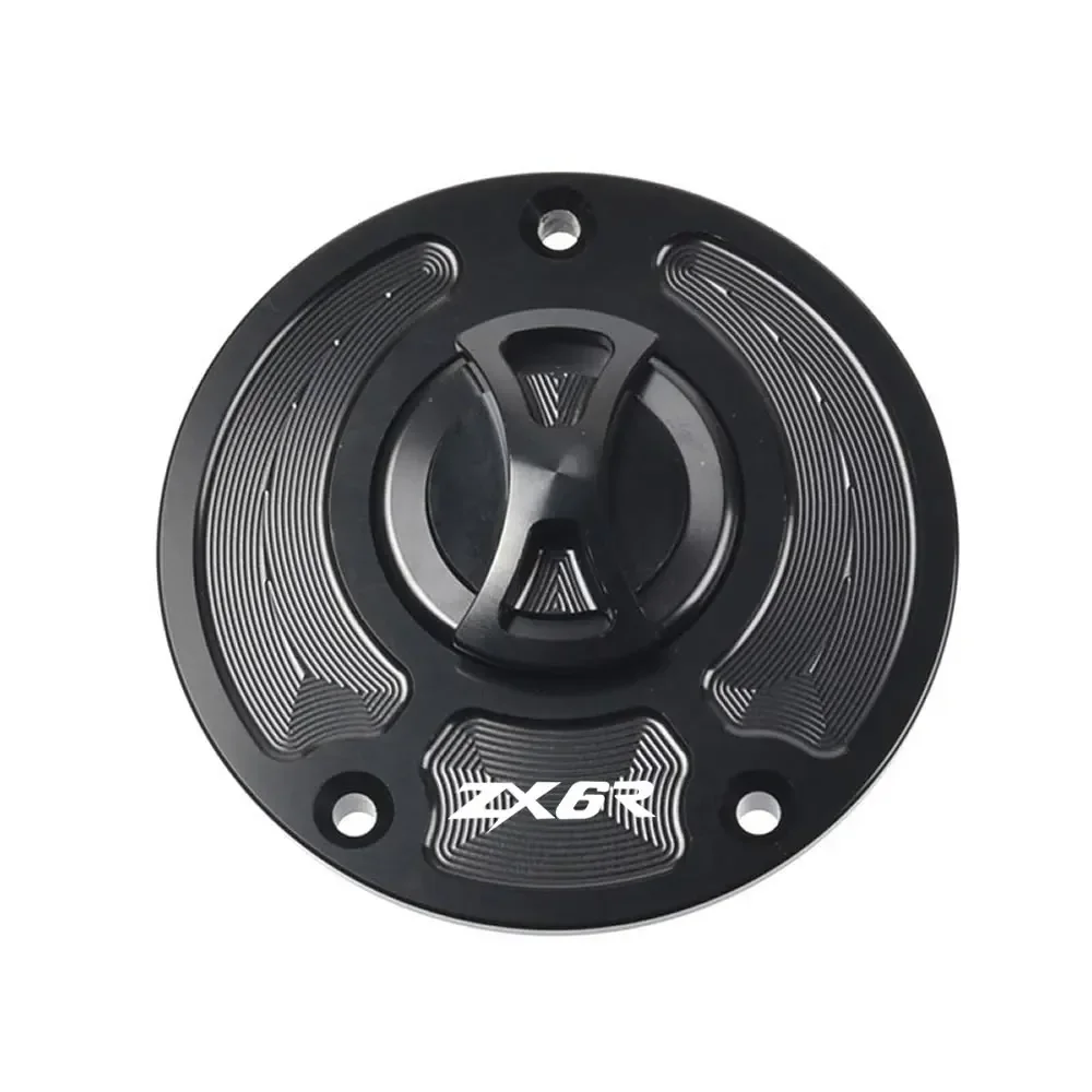 Крышка для бензобака мотоцикла без ключа для Kawasaki Ninja ZX-6R 636 ZX636R 2007-2018 2012 2013 2014 2015 ZX6R ZX 6R