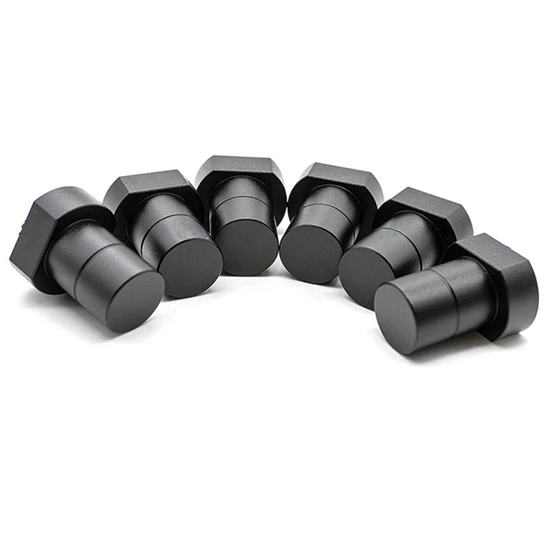 

6 Pack Bench Dog Clamp Woodworking Accessories For 3/4 Inch Workbench Dog Hole With Non-Slip Pad (19Mm)