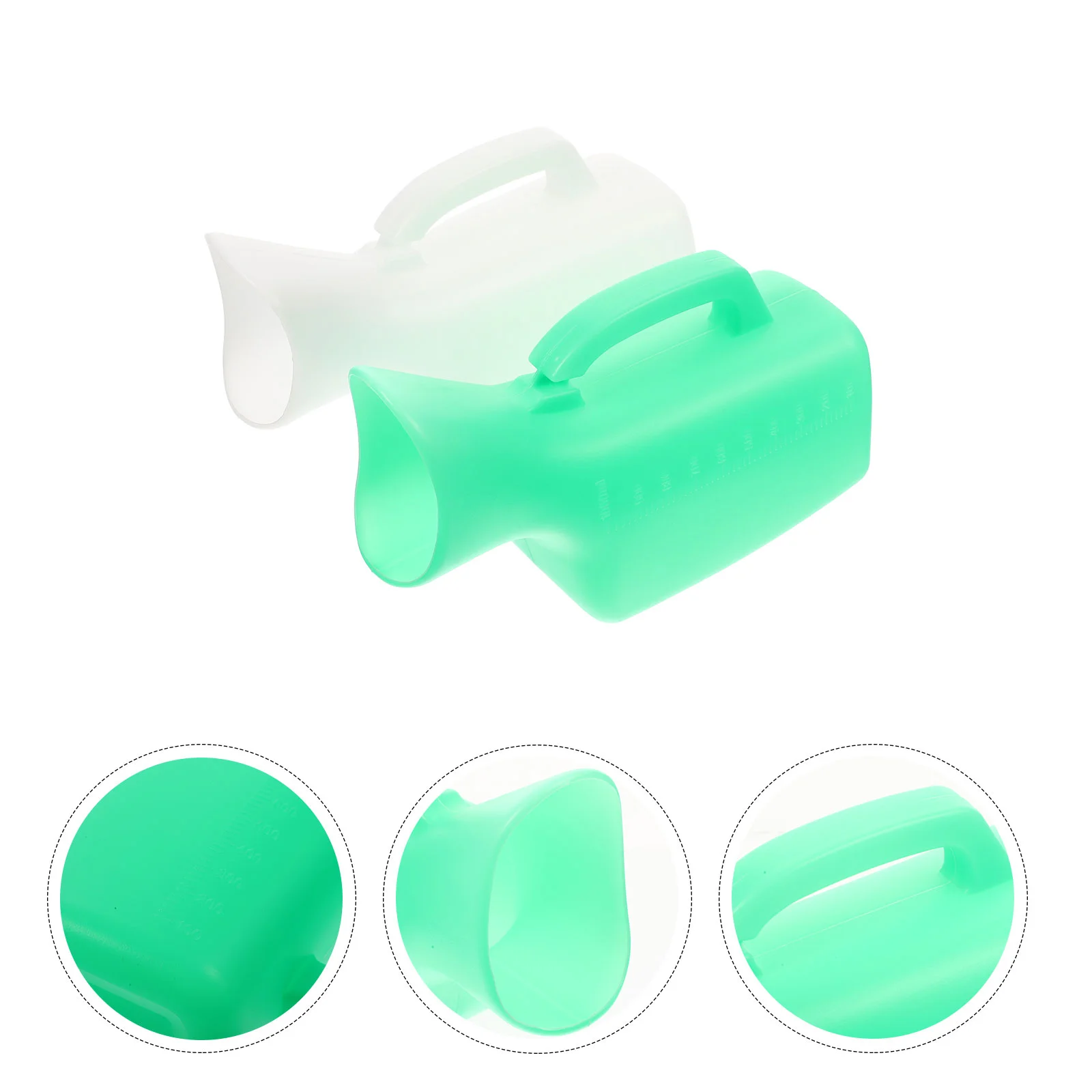 

Urine Urinal Bottle Container Women Pee Female Bottles Toilet Portable Men Capacity Large Covered Bedside Patient Emergency