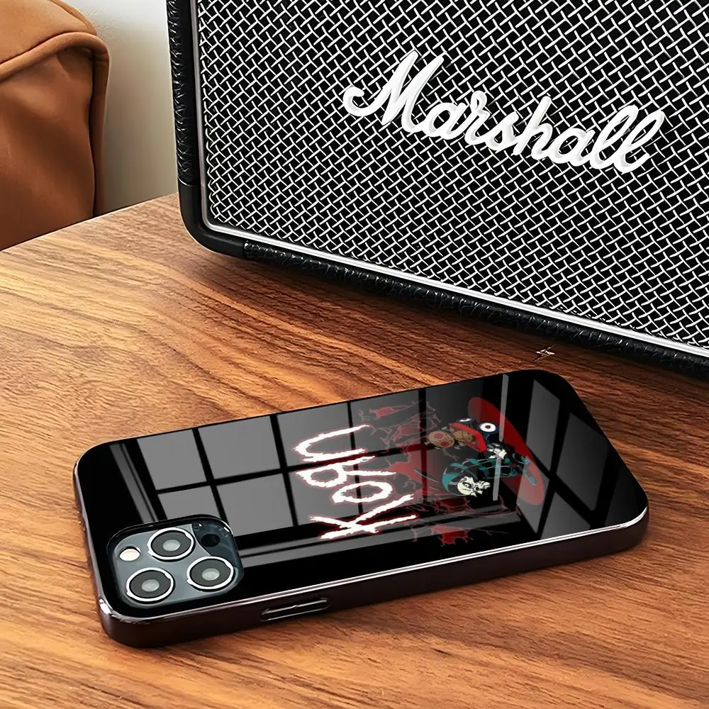 Чехол для телефона K-Korn Rock Band IPhone 16 15 Pro 11 Max 12 14 13 X XR XS роскошный чехол беспроводной