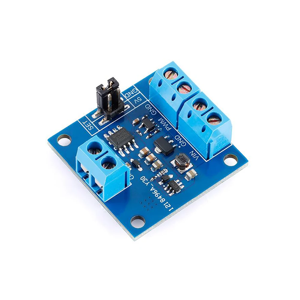 

PWM Signal to Voltage Module 0-100% Duty Cycle to 0-5V/0-10V Output 22Hz-20kHz 3.3V-24V Input PWM Adjustable Power Module