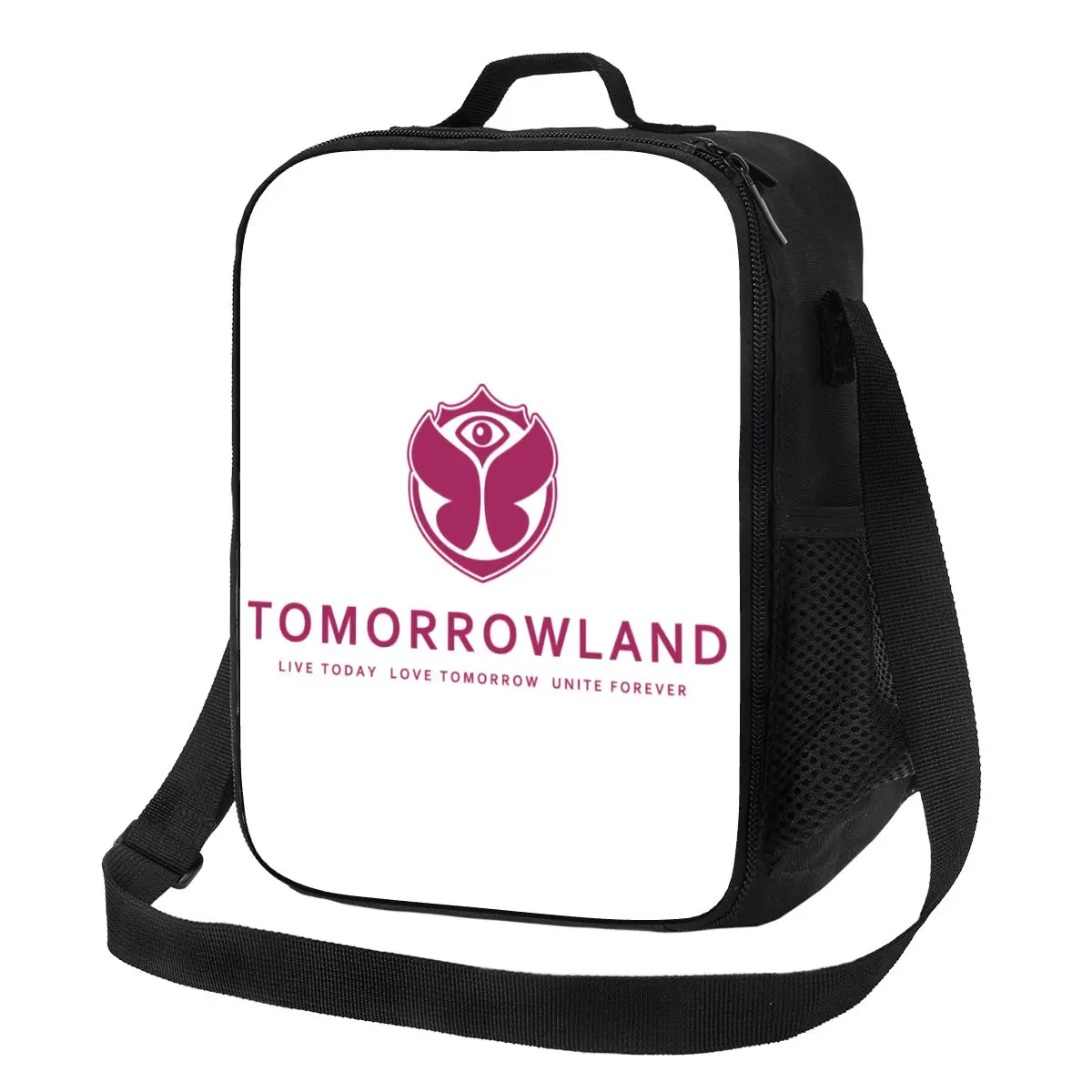 

Теплоизолированные сумки для обеда Tomorrowland для кемпинга, путешествий, бельгийских электронных танцев, музыкальных фестивалей, многоразовый термоохладитель, коробка для бенто