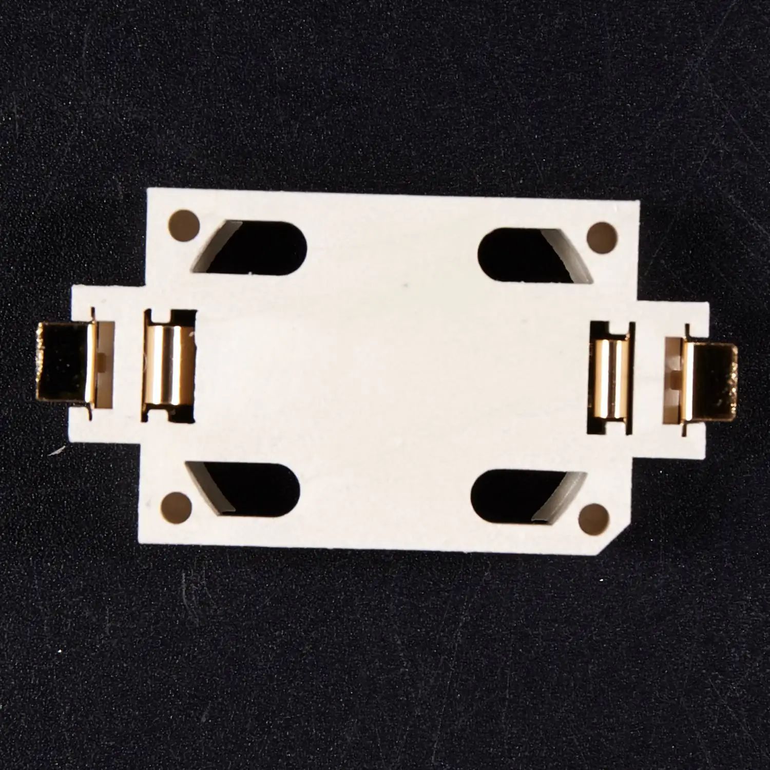 Белый корпус CR2032 SMD держатель для батарейки с кнопкой 20 шт. чехол гнездом