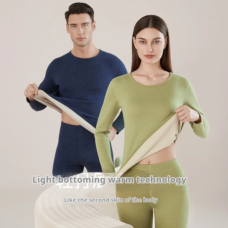 Женский кашемировый шелковый бесшовный зимний термоосенний топ с круглым