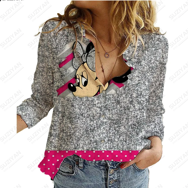 

Women'S Fashion Camisa Fashion New Temperament Long Sleeve Shirt Loose Female Shirt Tops Long Sleeve Blouse Casual Woman Shirt