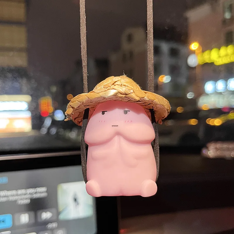 

Car Pendant Ornaments Car Pendant Cute Anime Little DD Swing Auto Rearview Mirror Hanging Ornaments Interior Decoraction 2022New