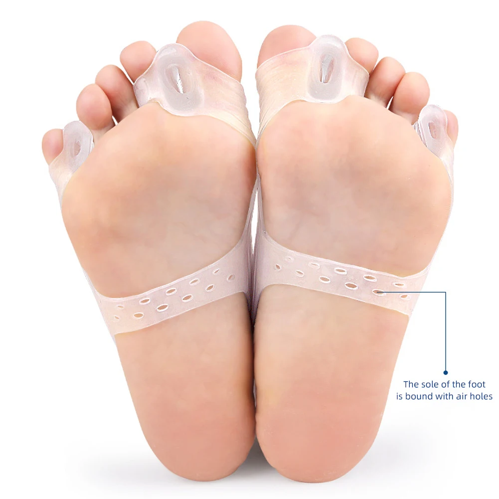 1 пара Силиконовые вставки для пальцев ног