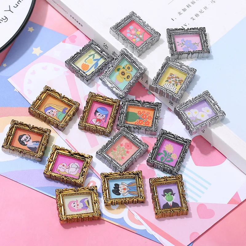 

Миниатюрные фоторамки из смолы 100 шт