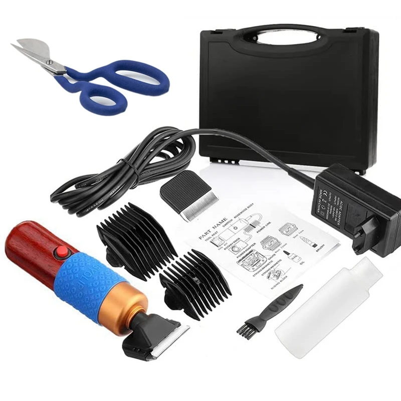 

Carpet Trimmer, Low Noise Electric Rug Trimmer - Speed Adjustable - 200W Carpet Clippers For Handmade Rug US Plug