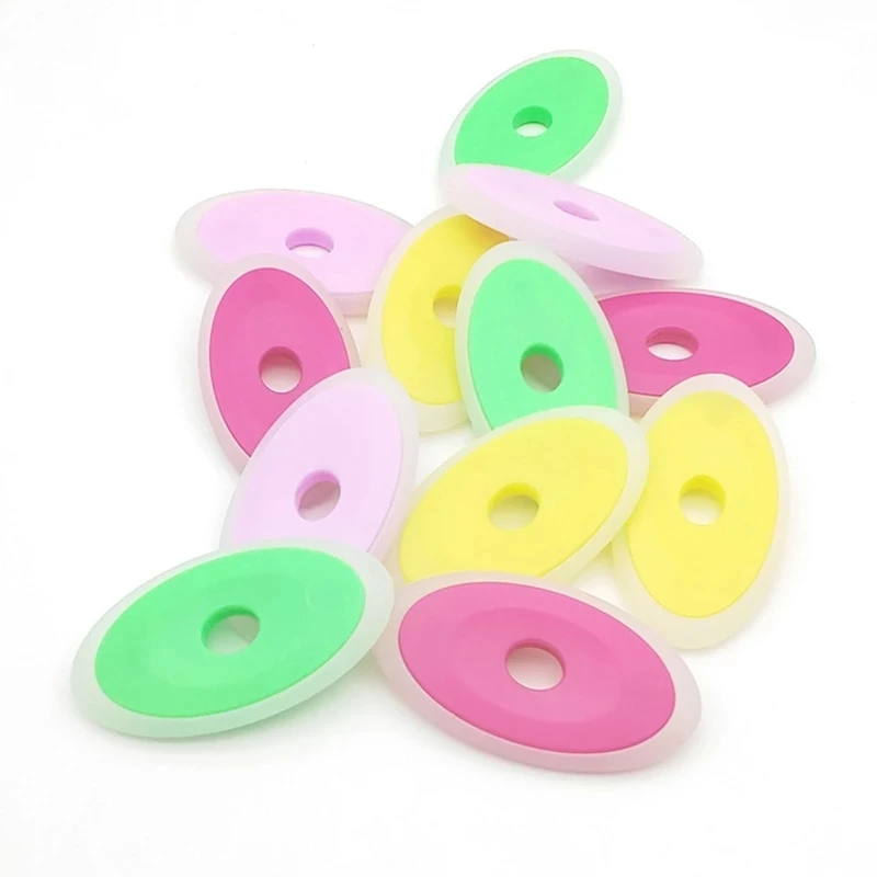

Jeffan 6pcs/set Netural Erasable Pen Special Rubber Cute Cartoon School Office Supplies Oval Eraser for Kids Stationery Gifts