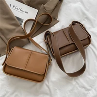 abay womens pu soft leather small bag fashion korean style shoulder ladies bag solid color messenger small square bag female