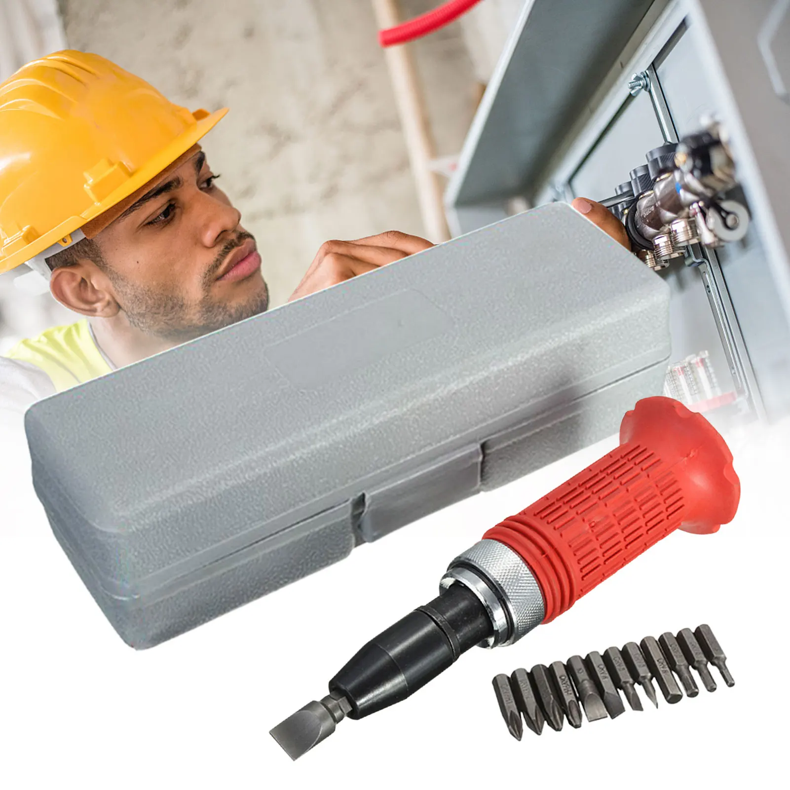 

Набор ударных отверток 14 шт. набор ударных наконечников для дрелей и водителей стальные наконечники Нескользящие стальные сверла для дерев...