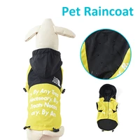 outdoor dog clothes waterproof windproof breathable pet dgos raincoat outdoor pet coat letter printing dogs raincoat clothing