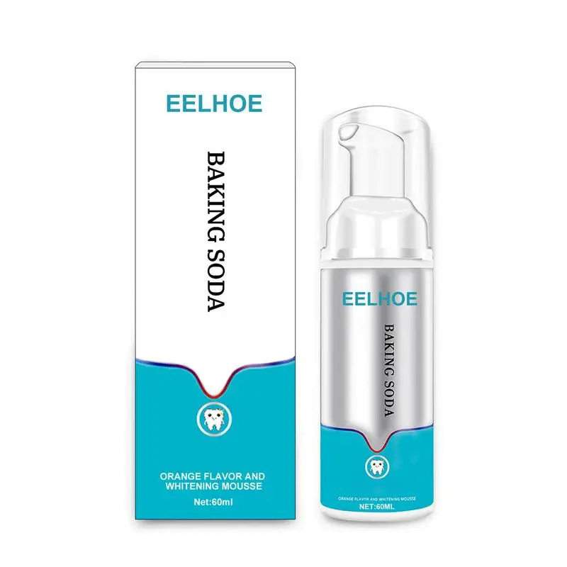 

Whitening Foam Toothpaste Baking Soda Toothpaste For Cleaning Whitening Teeth Travel Friendly Natural Mint Free Mouth Wash