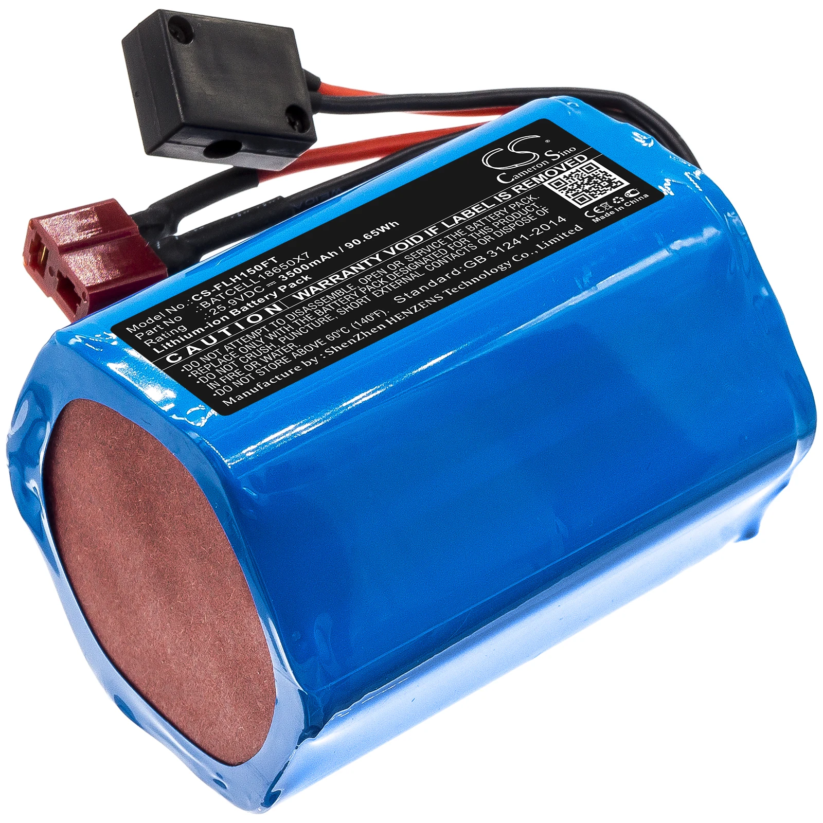 

CS запасная батарея для Bigblue CB30000P-II, TL8000P, VL33000P-RC BATCELL18650X7 3500mAh/90.65Wh