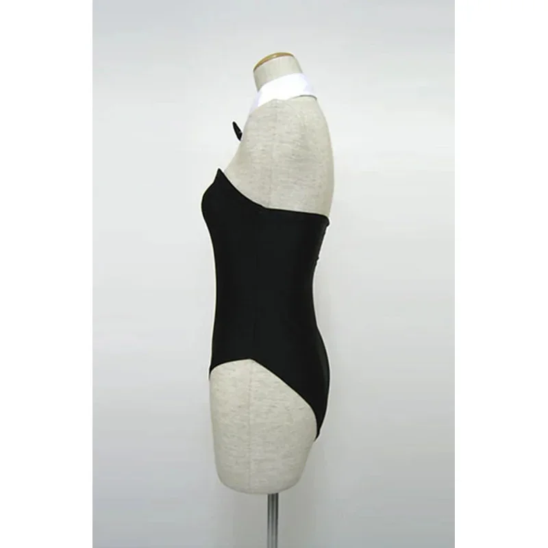 Унисекс аниме Cos The Melancholy of Haruhi Suzumiya Bunny Girl костюмы для косплея наряд Хэллоуин