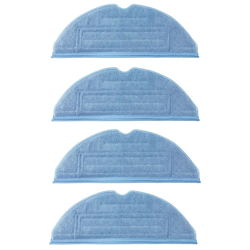 

4X Replacement Mops Rag Cloths Mop Pads For Roborock S7 Vacuum Cleaner Sweeper Accessories