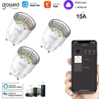 Умная мини-вилка с поддержкой Wi-Fi, 15 А