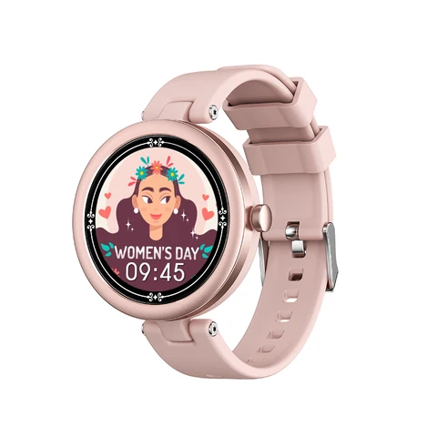 XDZ DG V. Модные женские спортивные умные часы с полным кругом и сенсорным экраном, 1,09 дюйма, 240*240, 200 мАч, режим нескольких упражнений