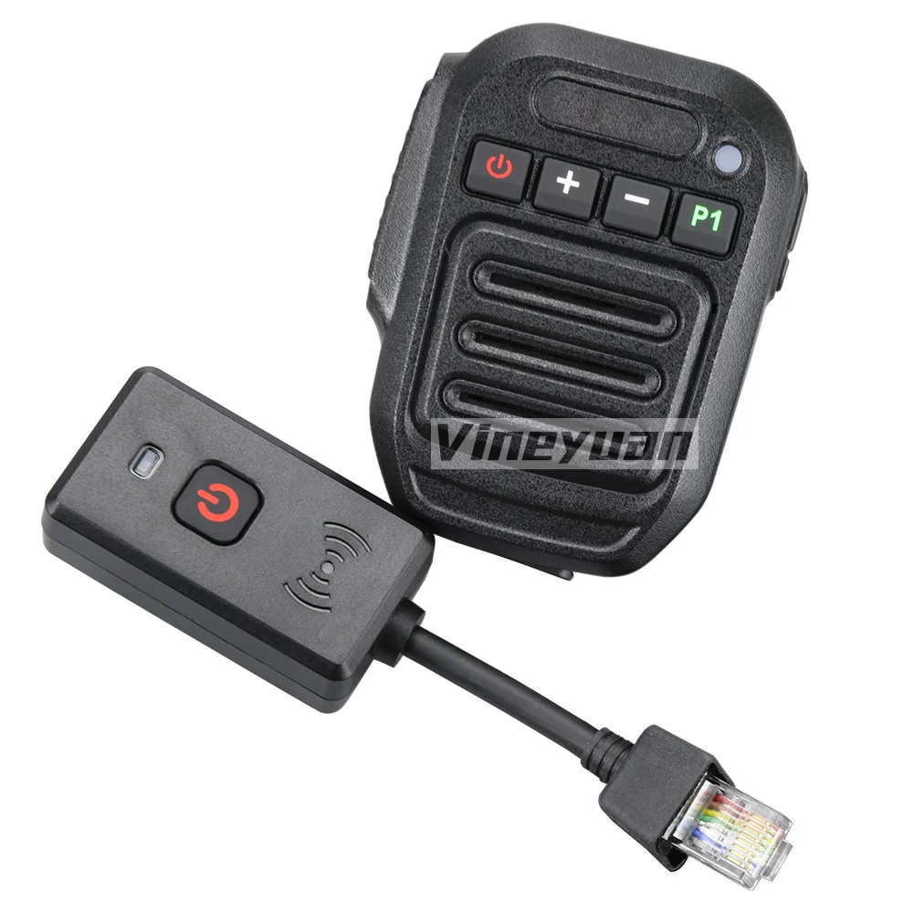 Фото K8 Bluetooth беспроводной мобильный автомобильный радиоприемник с микрофоном для IC-2720 IC-2200H IC-2100H IC-2300H IC-2730E IC-2800H IC-208H №2