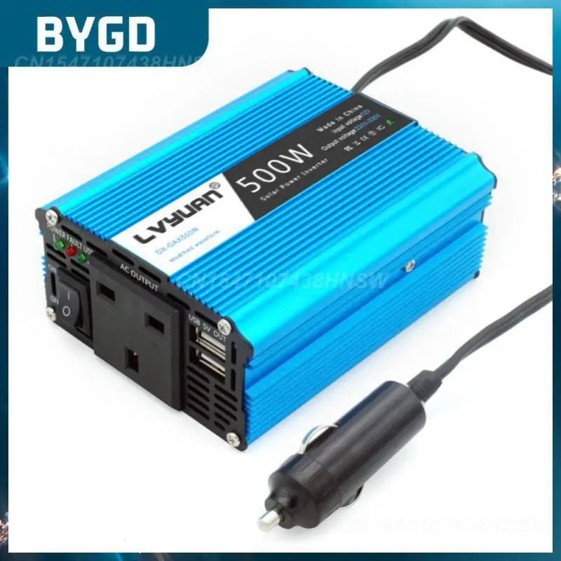 

Intelligent Ac Voltage Converter Efficient Car Modified Sine Wave Inverter High Voltage Protection 50hz Compatible Durable 500w