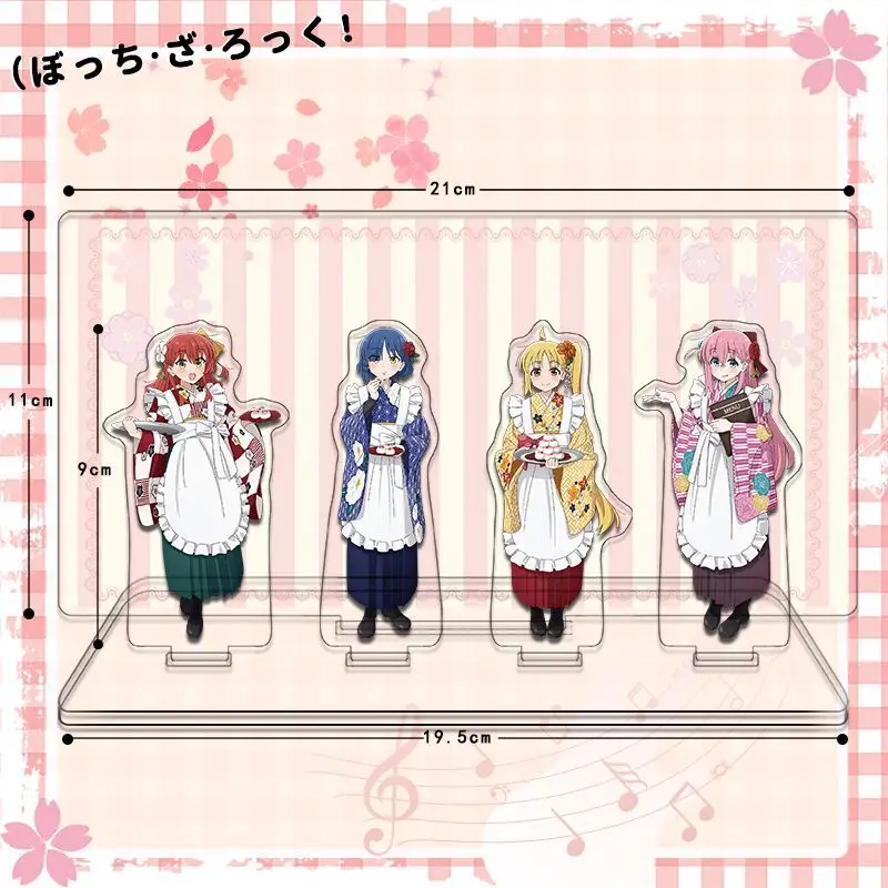 Аниме-фигурка BOCCHI THE ROCK Yamada Ryo Gotoh Hitori кимоно для косплея акриловая подставка