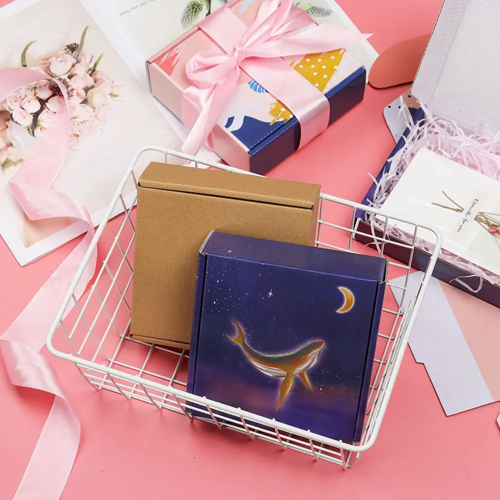 Оптовая продажа цветная упаковка картонная маленькая Подарочная коробка из