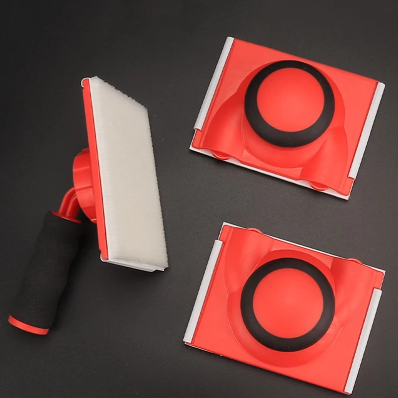 

Practical Paint Edger Roller Brush with Replacement Pads Paint Edger Brushes
