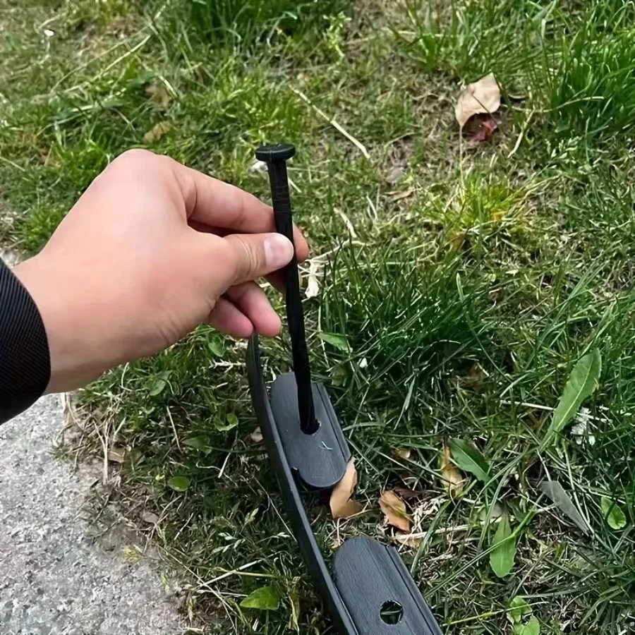 Трава и камень искусственное ландшафтное оформление защитная доска газон сад