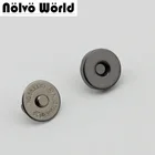 10 шт. 30 шт. 14*3 мм подвесное покрытие в форме тарелки Магнитная застежка-молния для сумки кошелек оптовая продажа