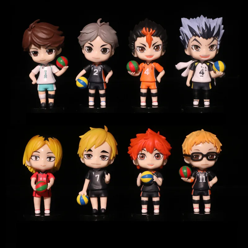 

Аниме 8 волейбол для мальчиков, Toru Kawayama, Tobio Kageyama, шлифовальные одиночные когти, куклы-фигурки, подарки на день рождения