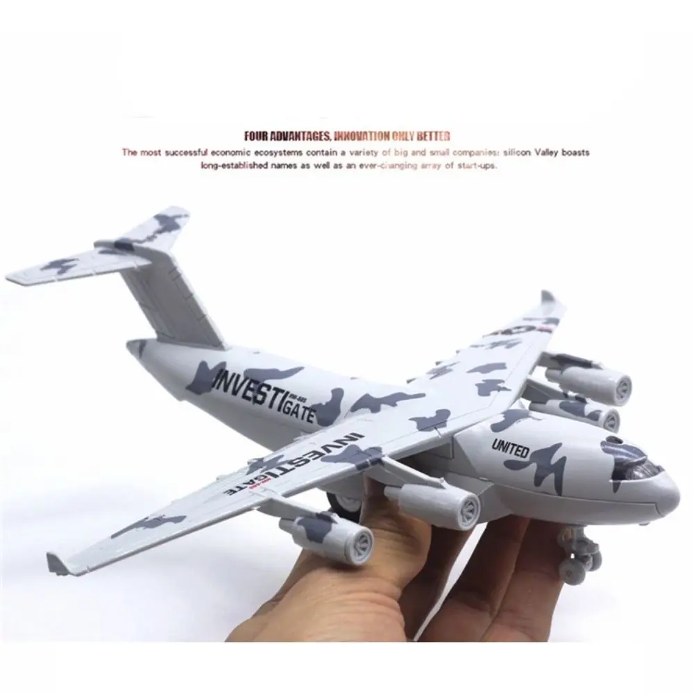 

Aircraft Fighter Flying Planes Aeroplane Toy Airplane Model 22CM Alloy DIY Assembly Kids Gift Educational